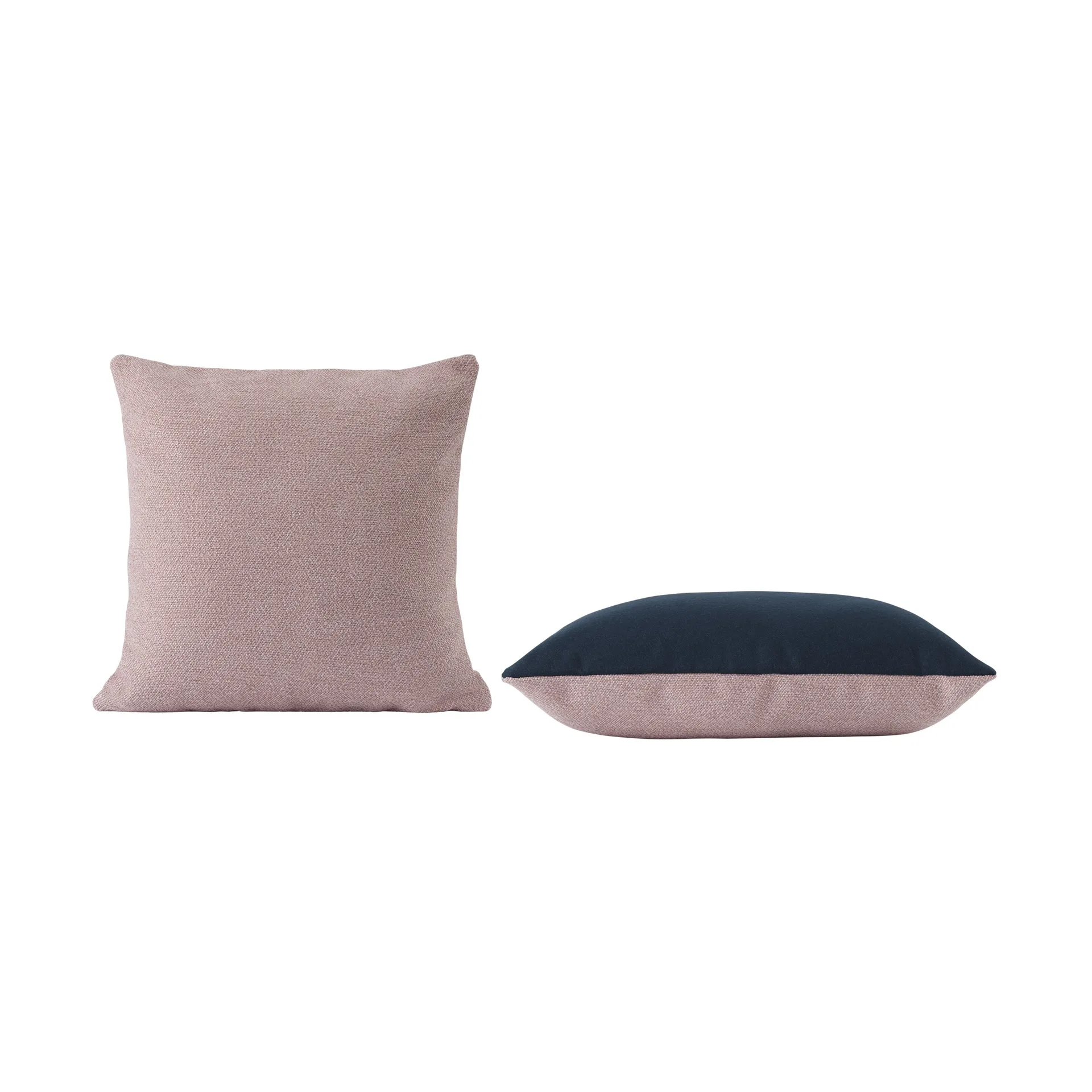Mingle 靠垫45x45cm, 玫瑰色_石油蓝 Muuto