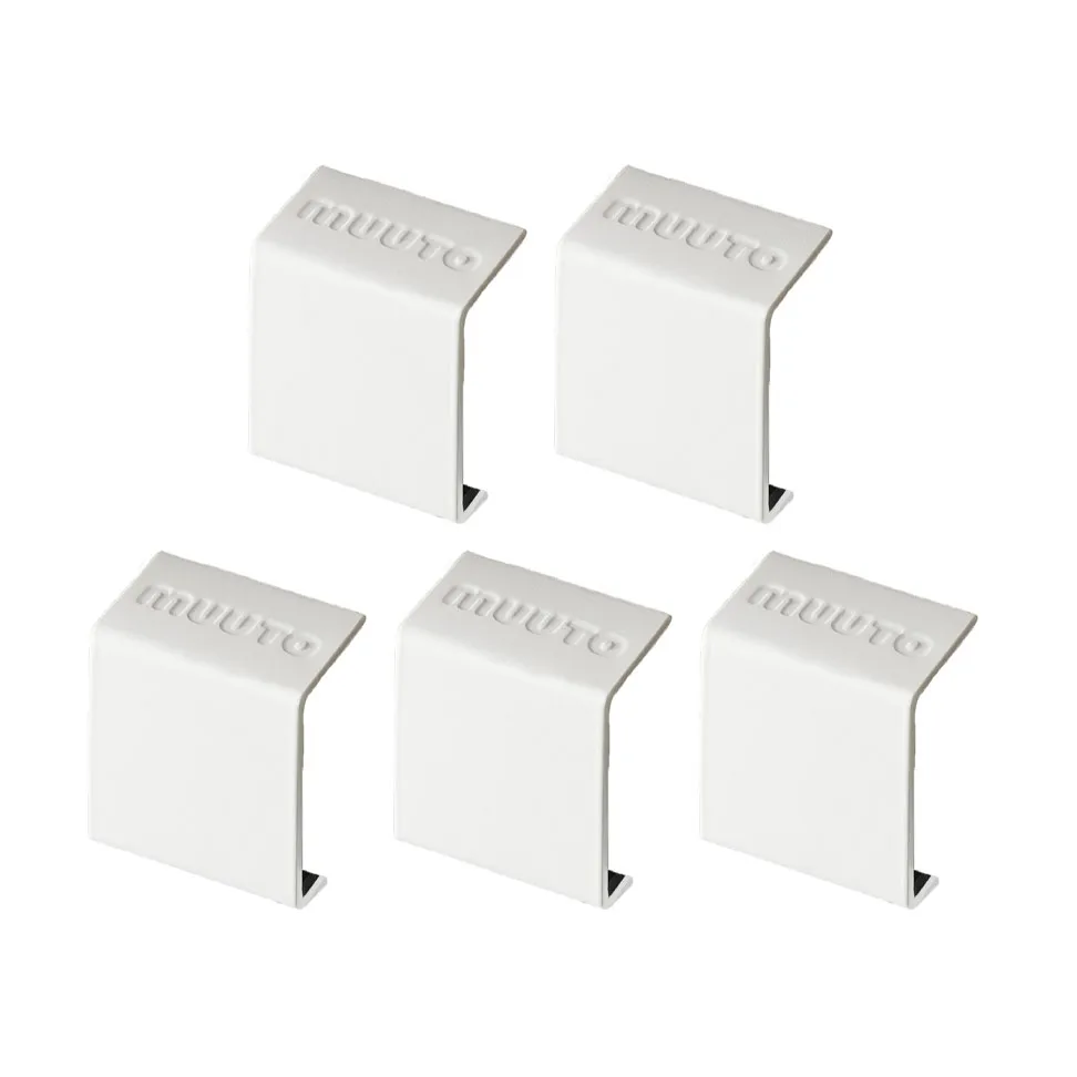 Mini stacked 2.0 夹子 5件装, 白色 Muuto