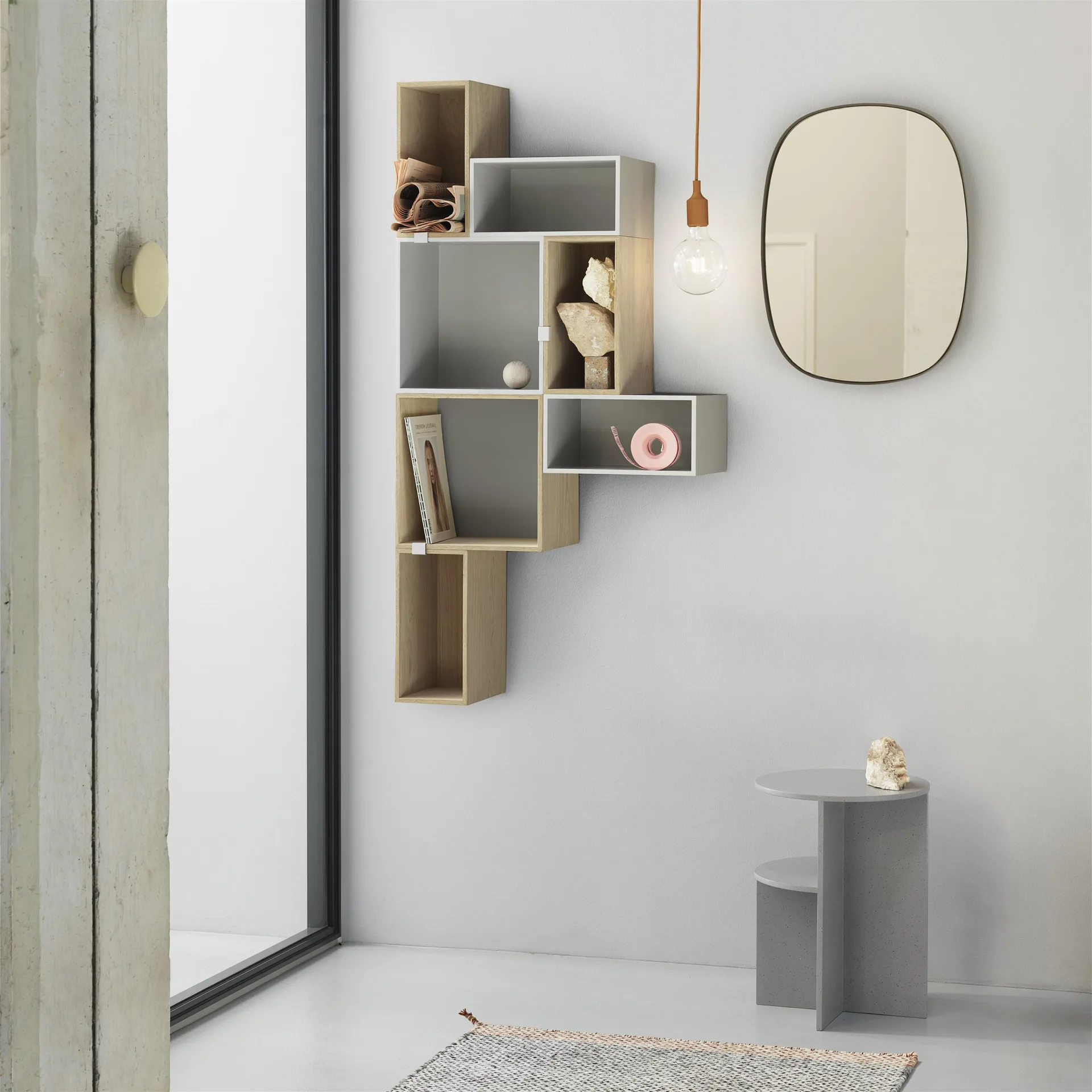 Mini stacked 2.0 收纳系统 小号, 白色 Muuto