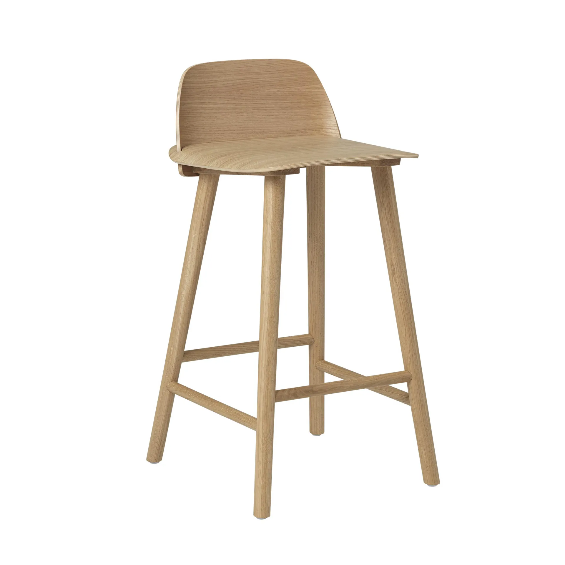 Nerd 吧台椅65Cm, 橡木 Muuto