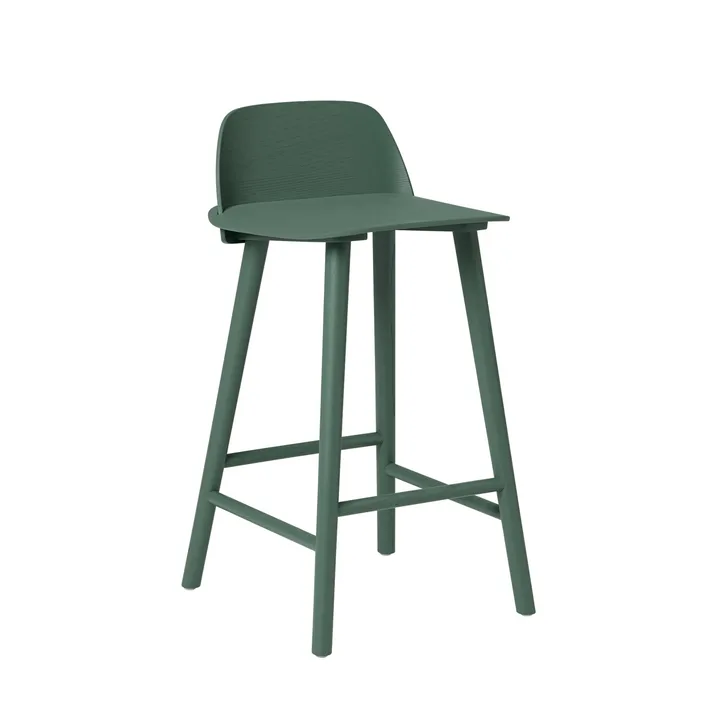 Nerd 吧台椅65Cm - 绿色 - Muuto
