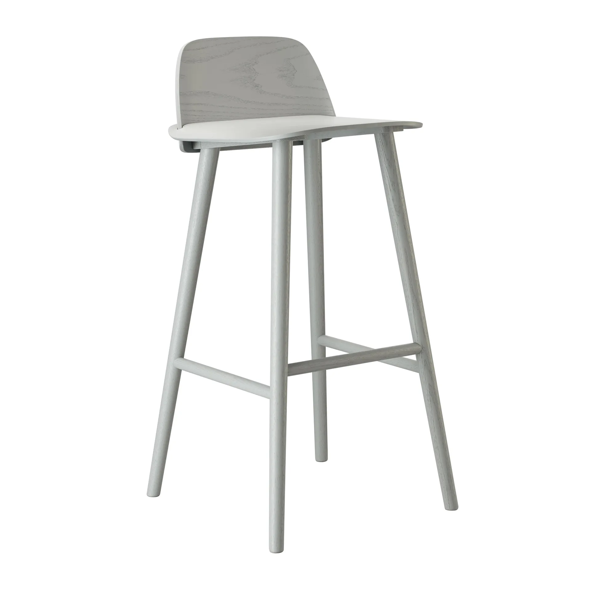 Nerd 吧台椅, 灰色 Muuto