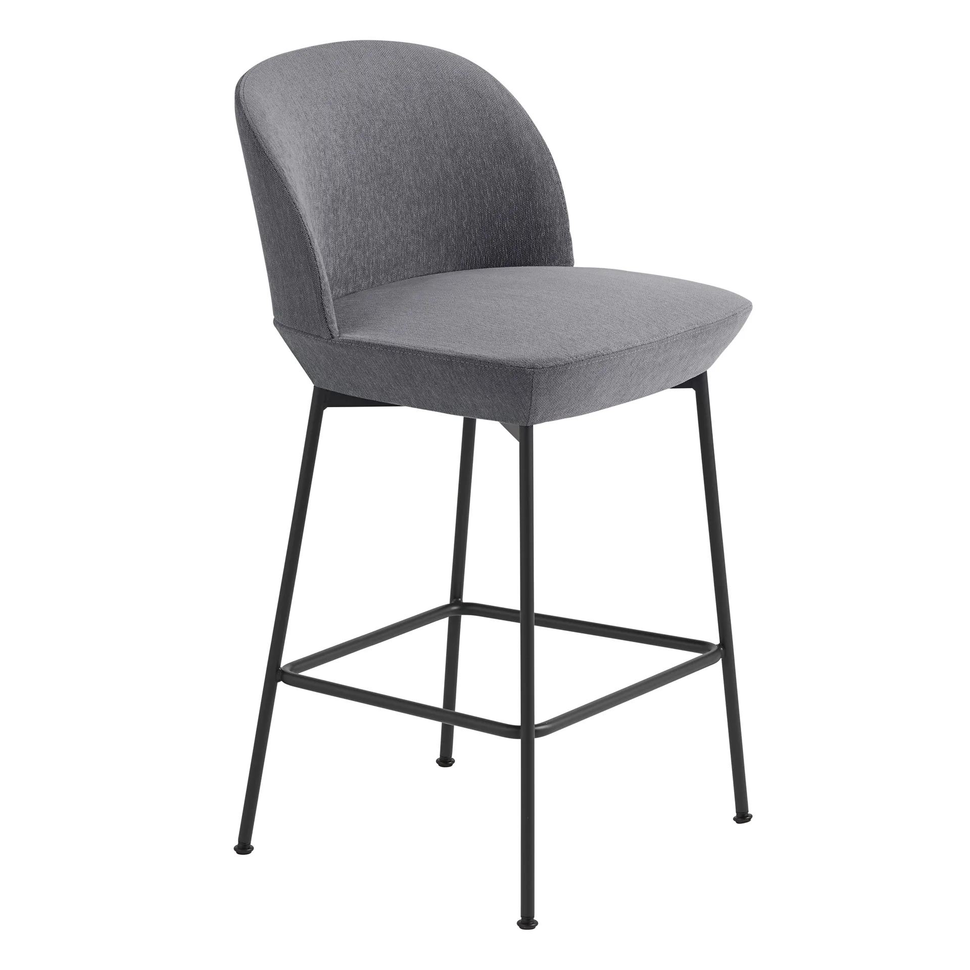 Oslo 吧台高脚椅座椅65cm, Still 161系列_炭黑色 Muuto