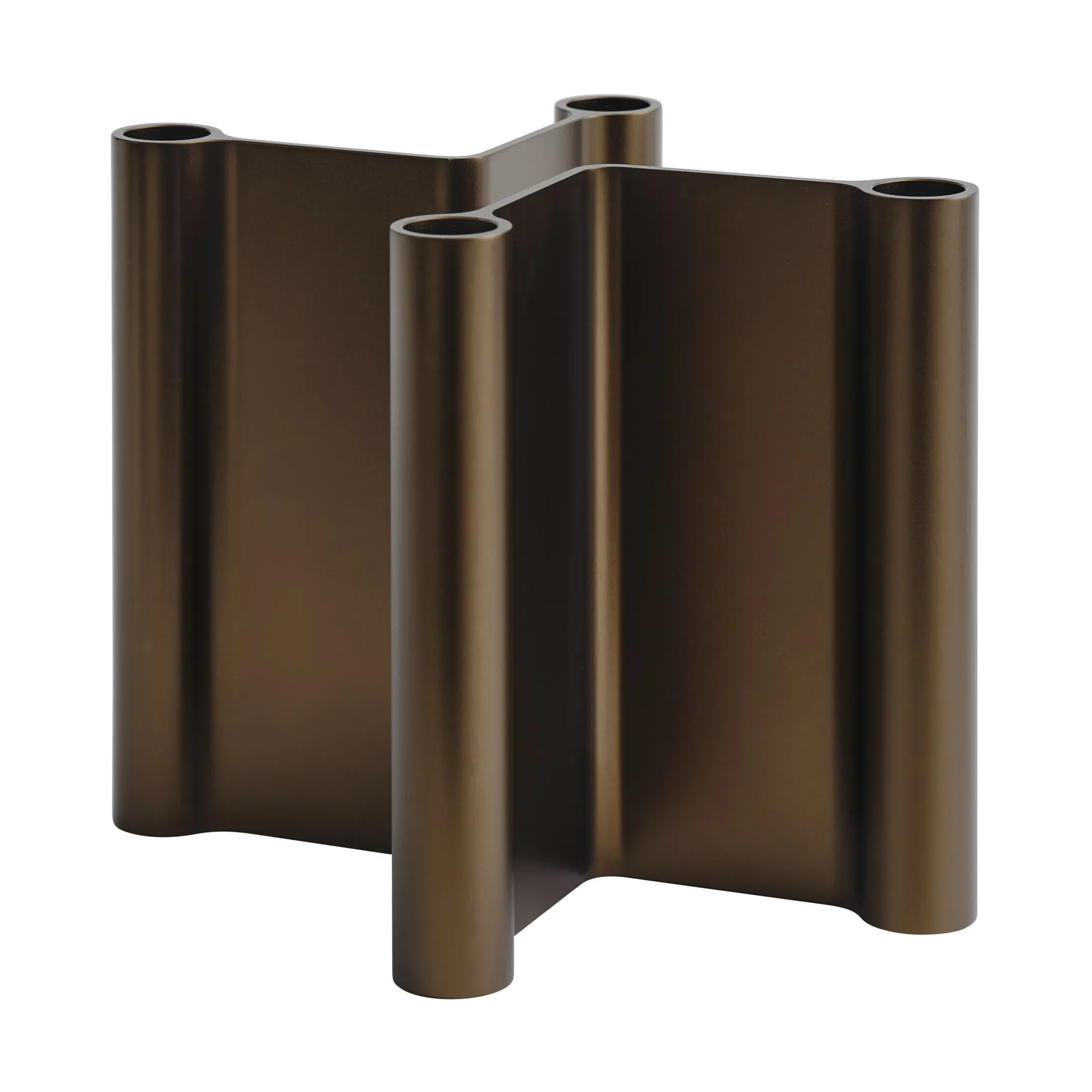 Pair 烛台 18 cm, 褐色 Muuto