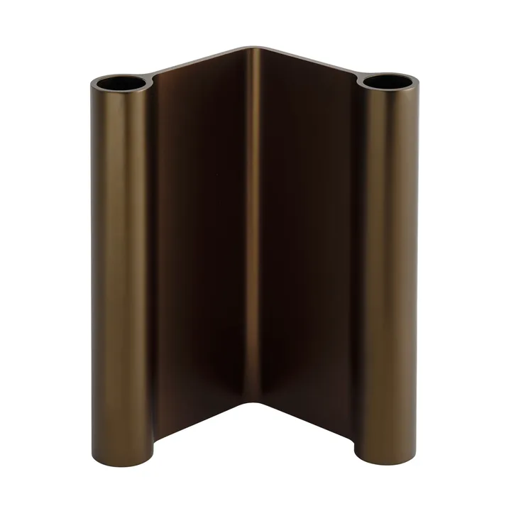 Pair 烛台 18cm - 棕色 - Muuto