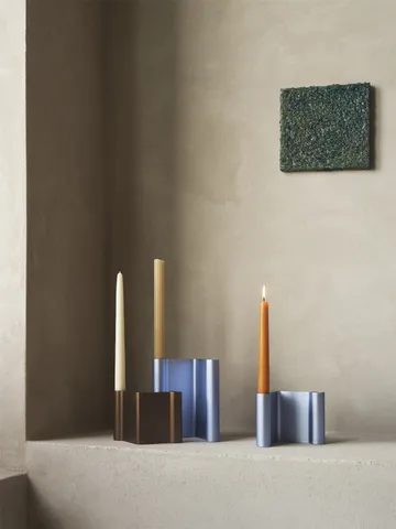 Pair 烛台 18cm - 浅蓝色 - Muuto