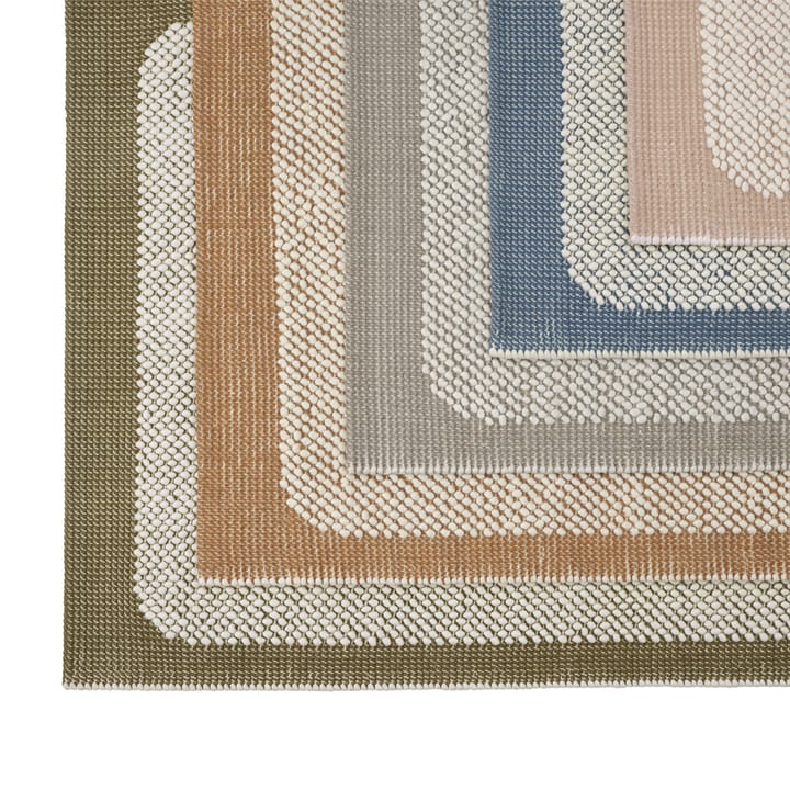 Pebble 地毯 170x240 cm, 棕色 绿色 Muuto