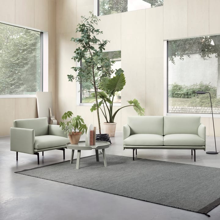 Ply 羊毛 地毯 170x240 cm, dark 灰色 Muuto