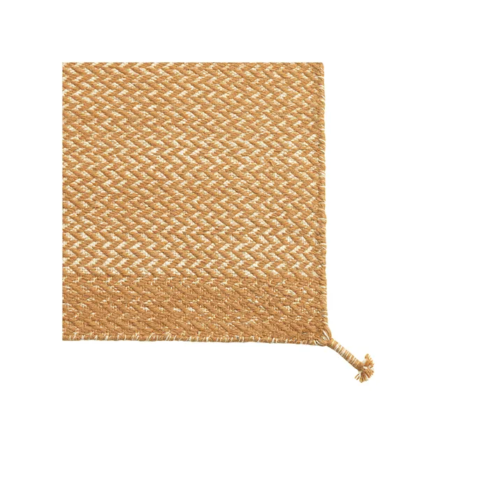 Ply 羊毛地毯170x240cm - 焦橙色 - Muuto