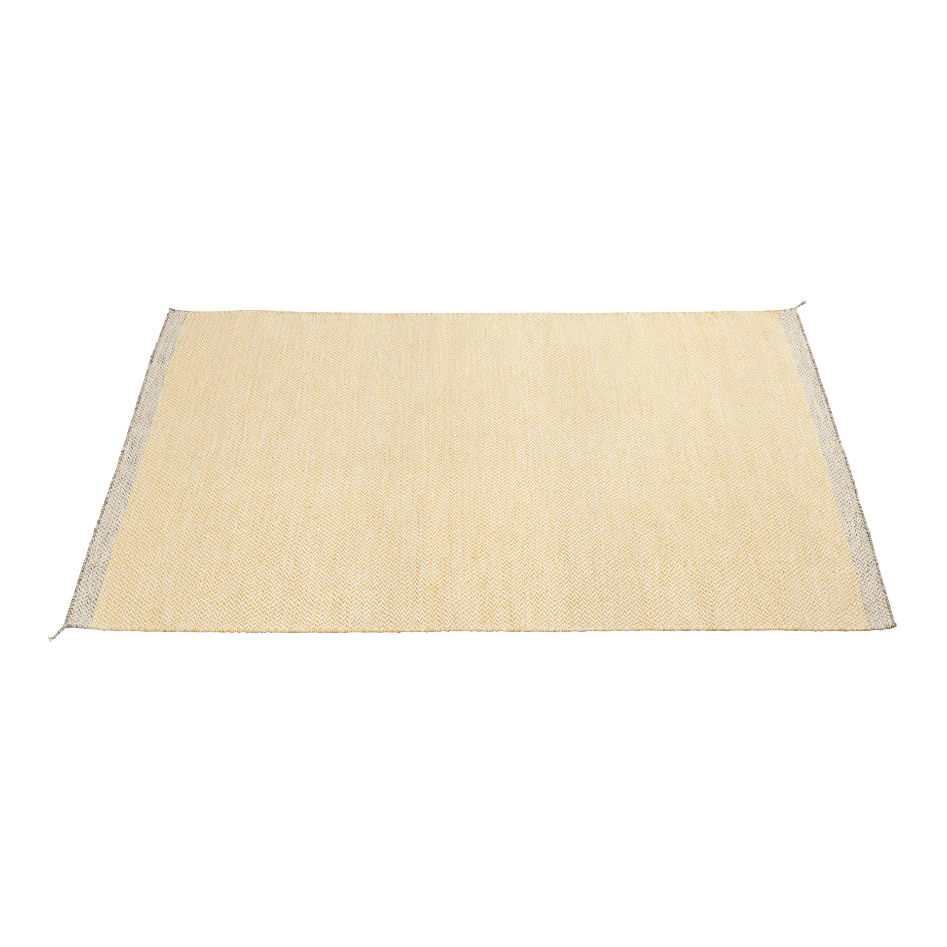 Ply 羊毛地毯170x240cm, 黄色 Muuto