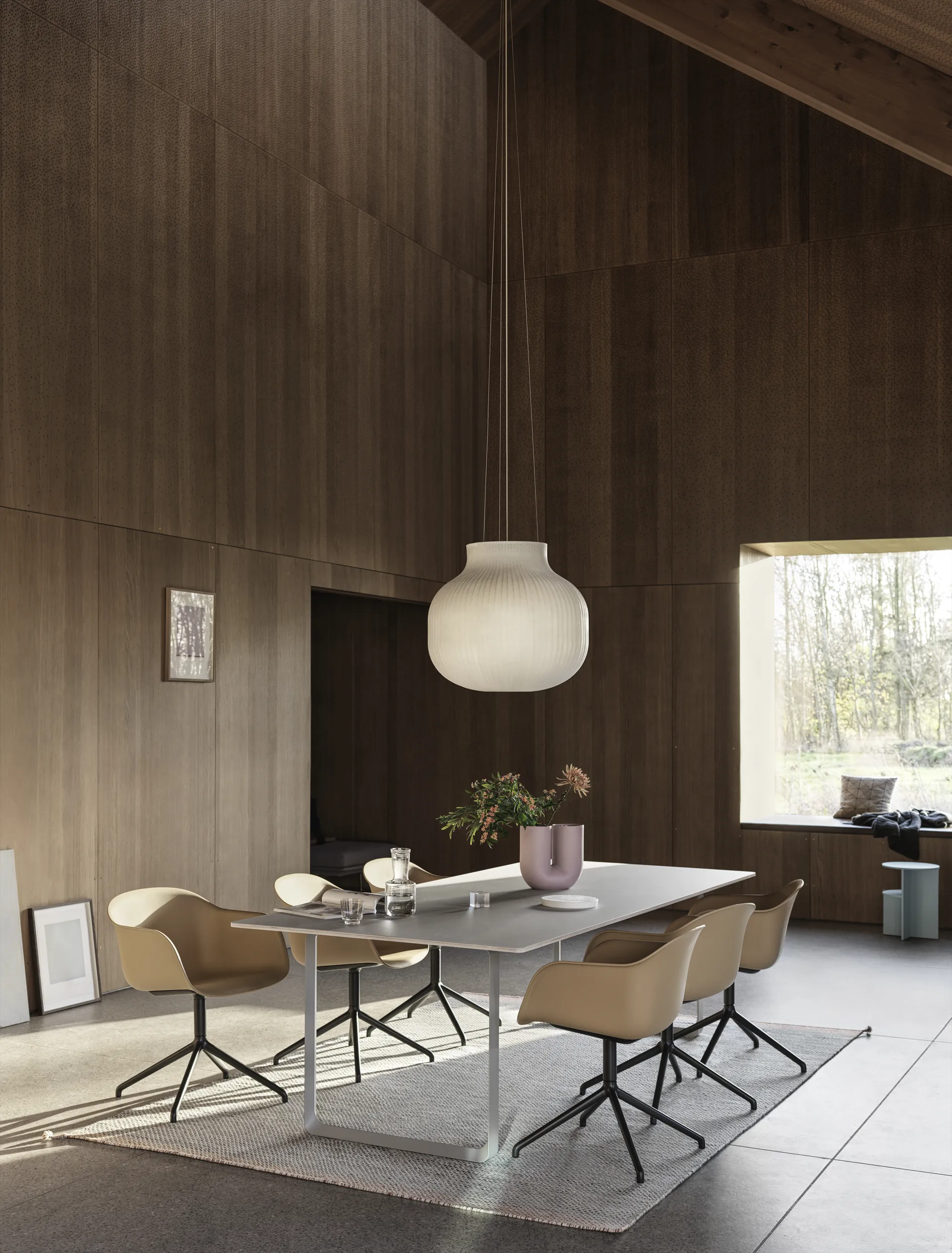 Ply 羊毛 地毯 270x360 cm, 灰色 Muuto