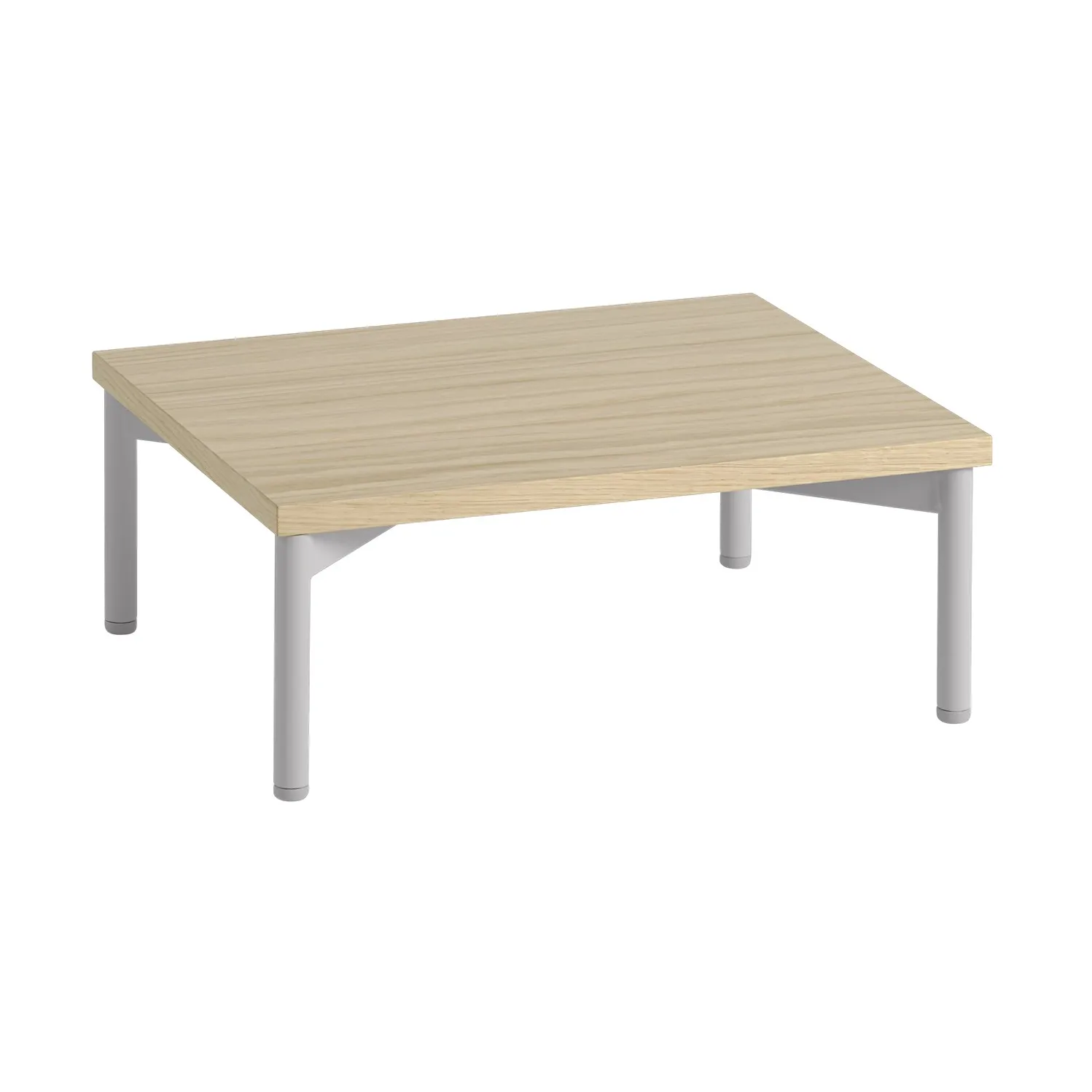 叠放收纳系统  podium管底座43.5x35cm, 橡木色_灰色 Muuto