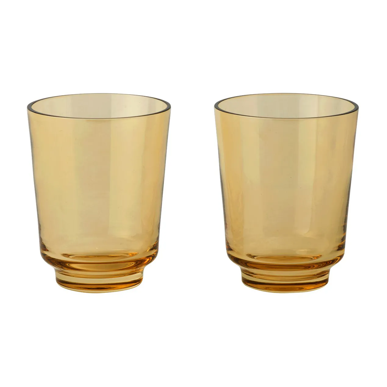 Raise 玻璃杯300ml 2件装, 焦橙色 Muuto