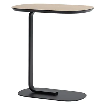 Relate 边桌60.5cm - 橡木_黑色 - Muuto