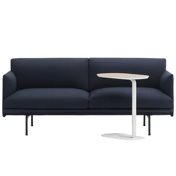 Relate 边桌60.5cm - 橡木_白色 - Muuto