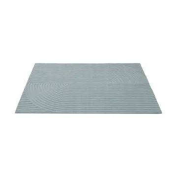 Relevo Rug Quattro 羊毛地毯 - 鼠尾草绿，170x240cm - Muuto