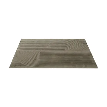 Relevo Rug Quattro 羊毛地毯 - 灰褐色，170x240cm - Muuto