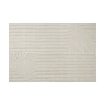 Relevo Rug Quattro 羊毛地毯 - 米白色，200x300cm - Muuto