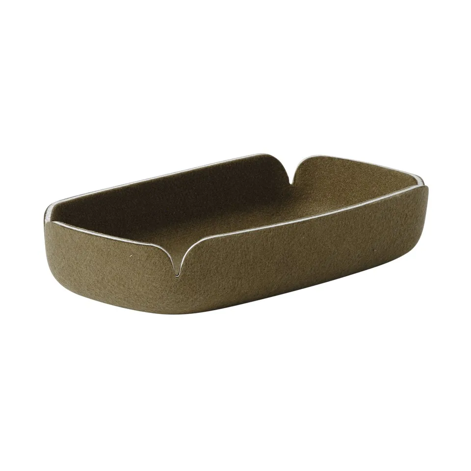 Restore 托盘15.5x28cm, 棕绿色 Muuto