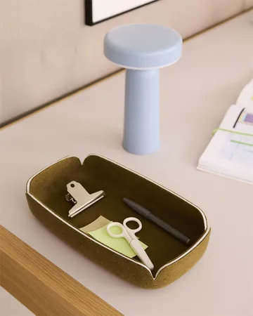 Restore 托盘15.5x28cm - 棕绿色 - Muuto