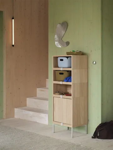 Restore 收纳篮28x28cm - 棕绿色 - Muuto