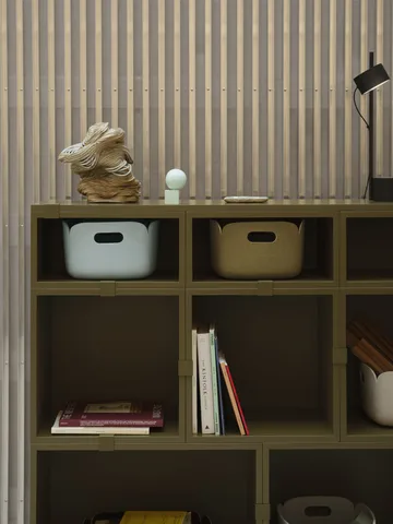Restore 收纳篮28x28cm - 浅蓝色 - Muuto