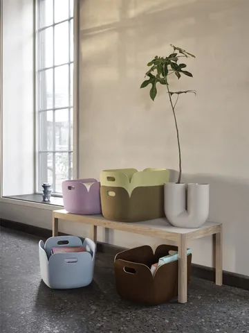 Restore 收纳篮 - 浅蓝色 - Muuto
