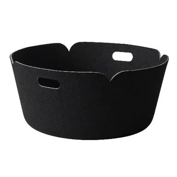 Restore 圆形收纳篮 - 黑色 - Muuto