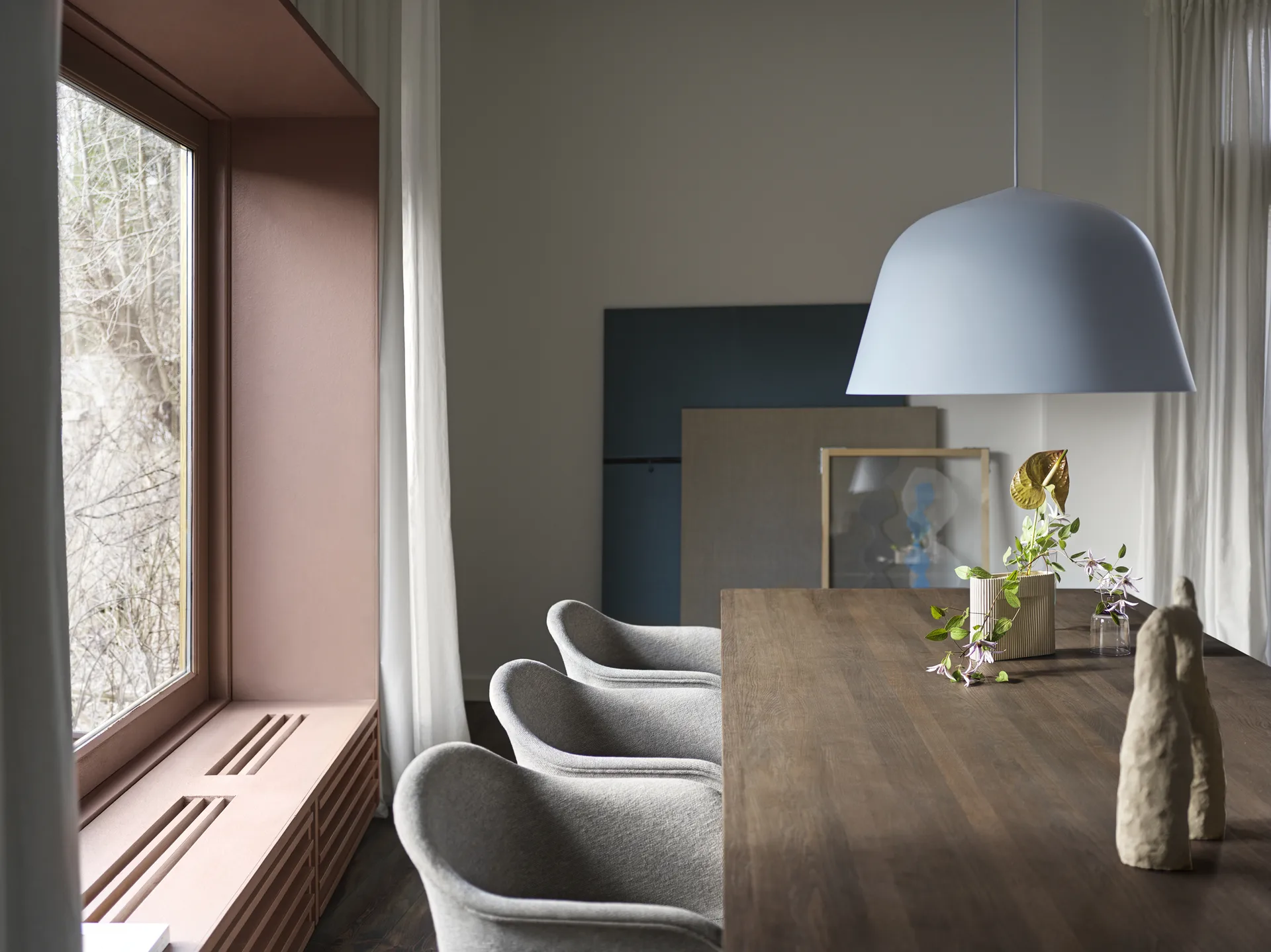 Ridge 花瓶 16.5 cm, 米色 Muuto