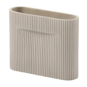 Ridge 花瓶16.5cm - 米色 - Muuto