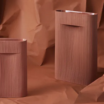 Ridge 花瓶 35cm - 赤陶色 - Muuto
