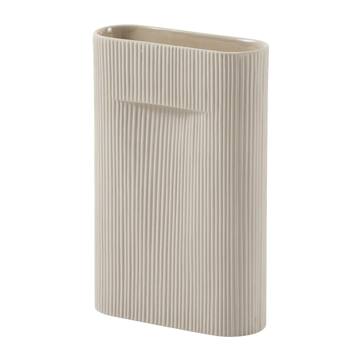 Ridge 花瓶 35cm, 米色 Muuto