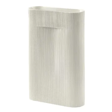 Ridge 花瓶 48.5cm - 米白色 - Muuto