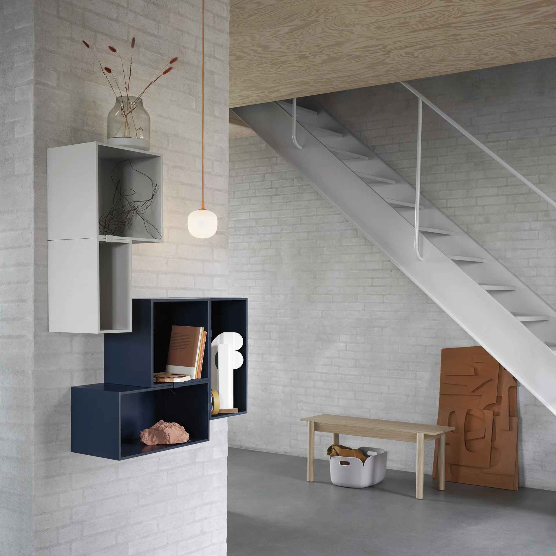 Rime 吊灯 Ø12 cm, 橘色 Muuto