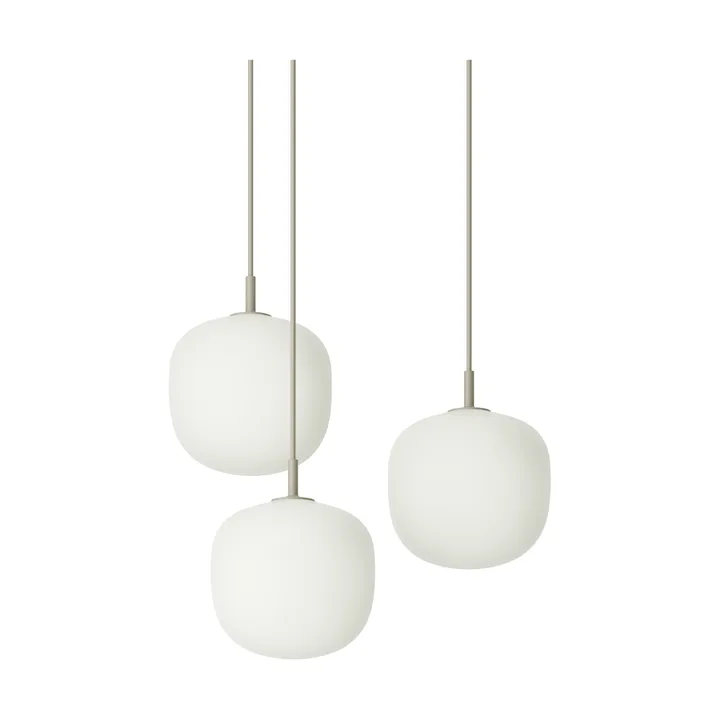Rime 吊灯 3灯簇 - 灰色，直径18cm - Muuto
