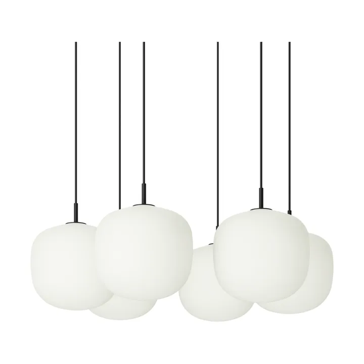 Rime 吊灯 6灯簇 - 黑色，直径25cm - Muuto