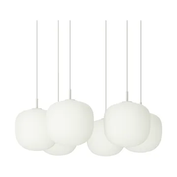 Rime 吊灯 6灯簇 - 白色，直径25cm - Muuto