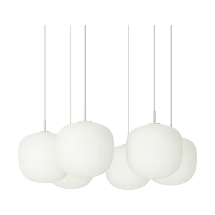 Rime 吊灯 6灯簇 - 白色，直径25cm - Muuto