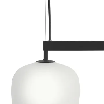Rime Rail Lamp 吊灯 - 黑色 - Muuto