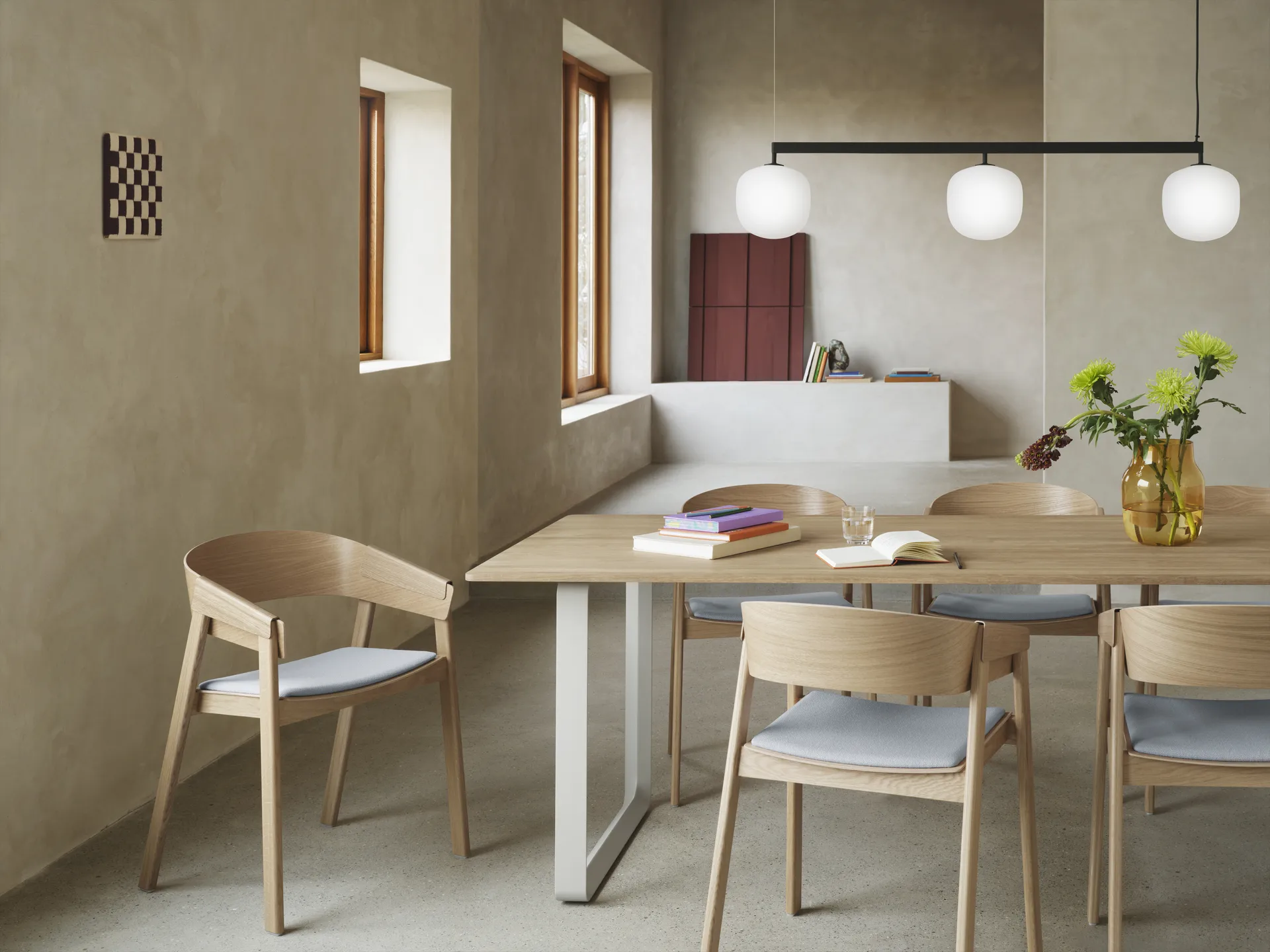 Rime Rail Lamp 吊灯, 黑色 Muuto