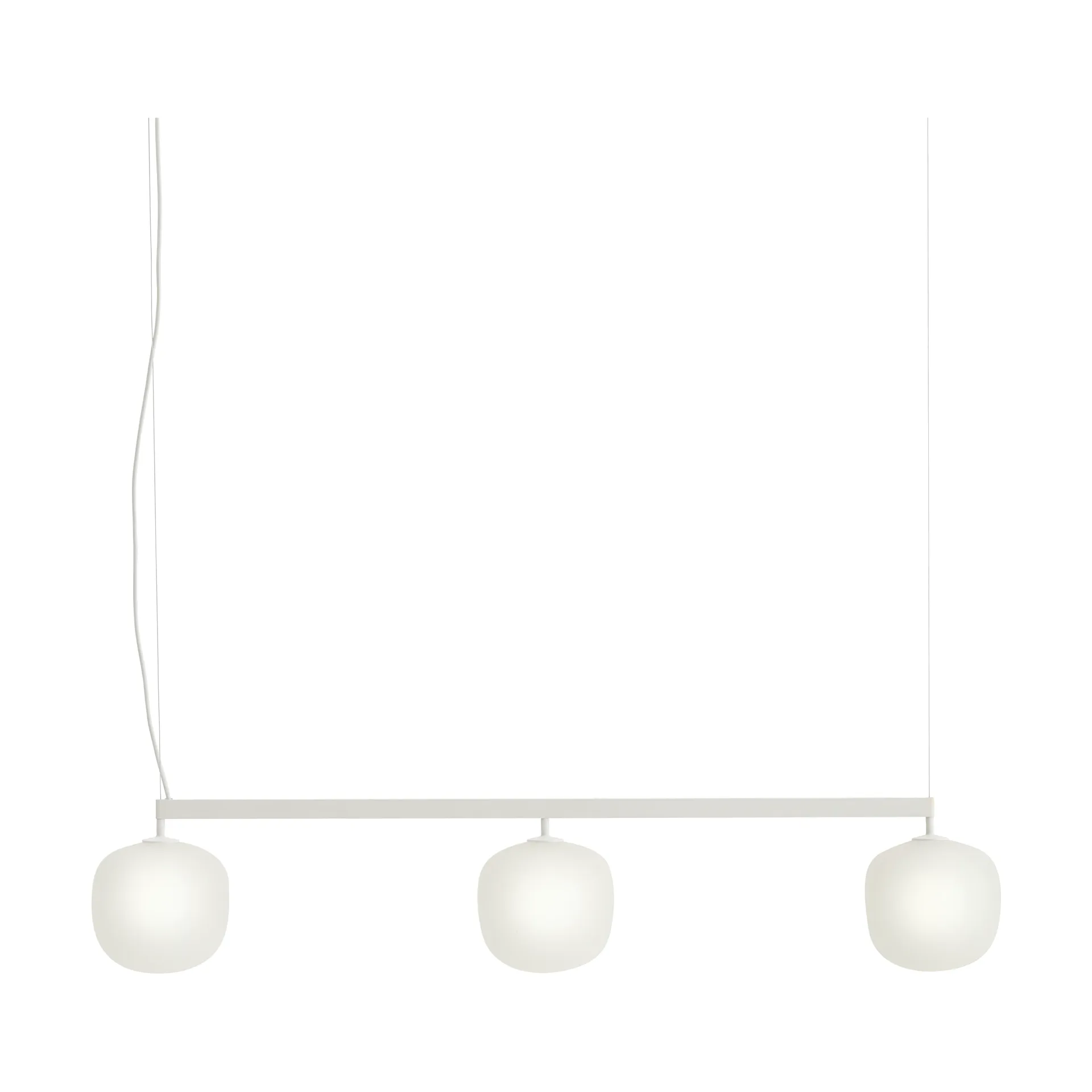 Rime Rail Lamp 吊灯, 白色 Muuto
