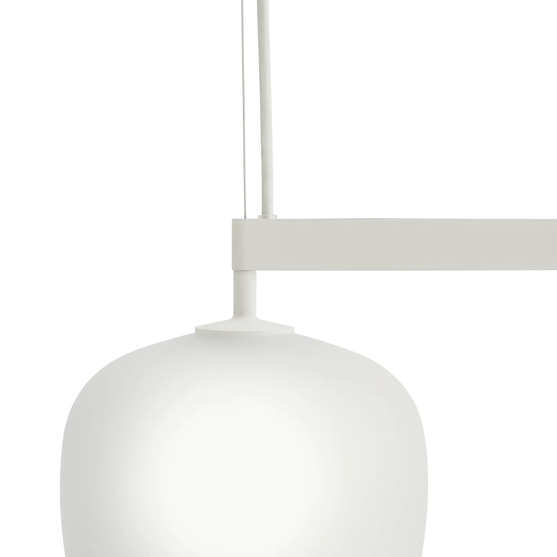 Rime Rail Lamp 吊灯, 白色 Muuto