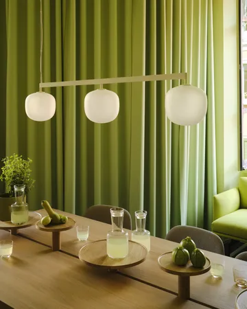 Rime Rail Lamp 吊灯 - 白色 - Muuto