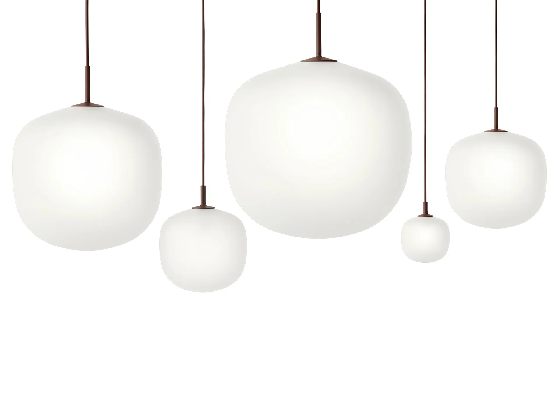 Rime吊灯Ø18cm, 深红色 Muuto