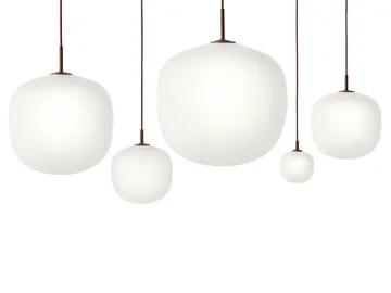 Rime吊灯Ø18cm - 深红色 - Muuto