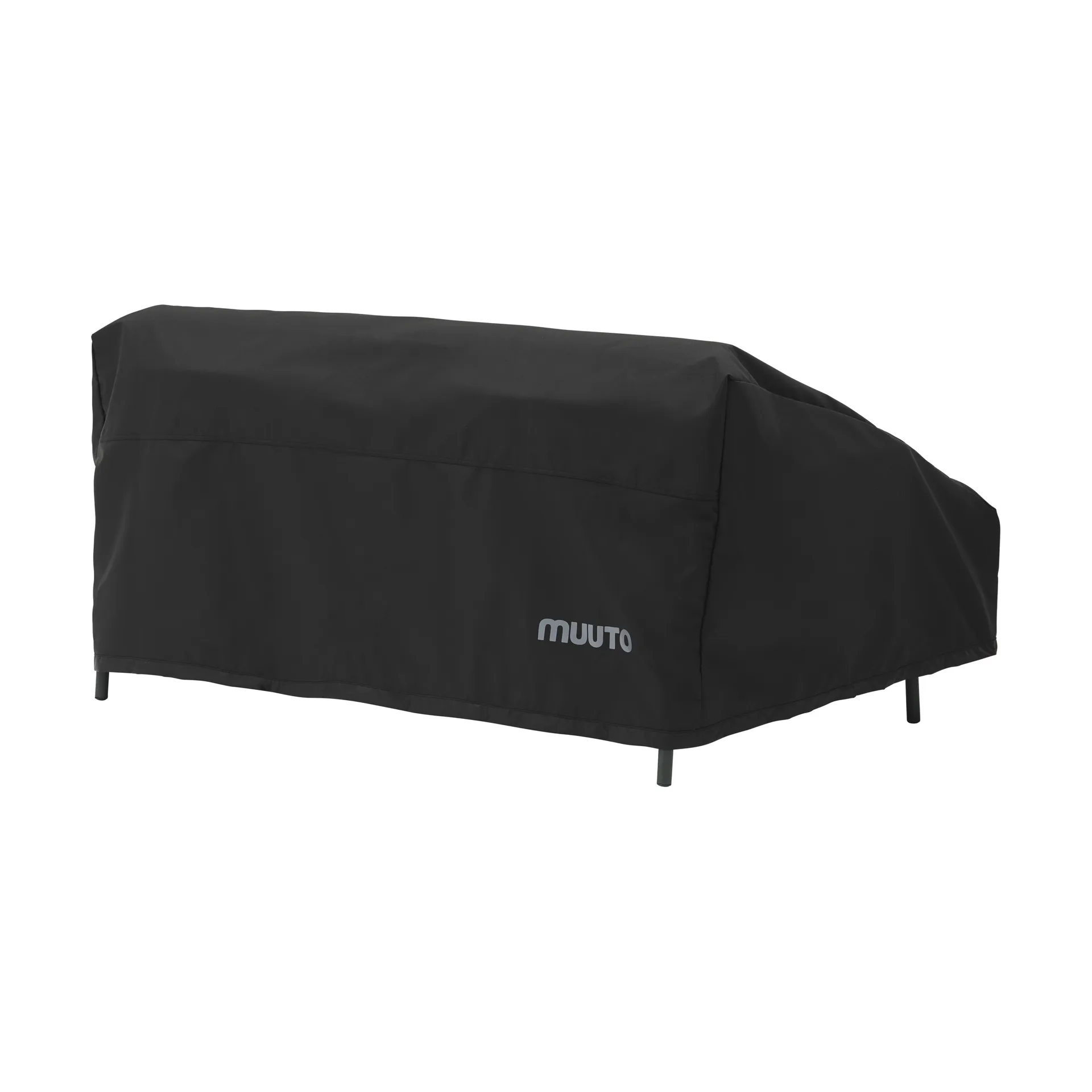 Settle Outdoor protective cover for 2-seater sofa, 黑色 Muuto