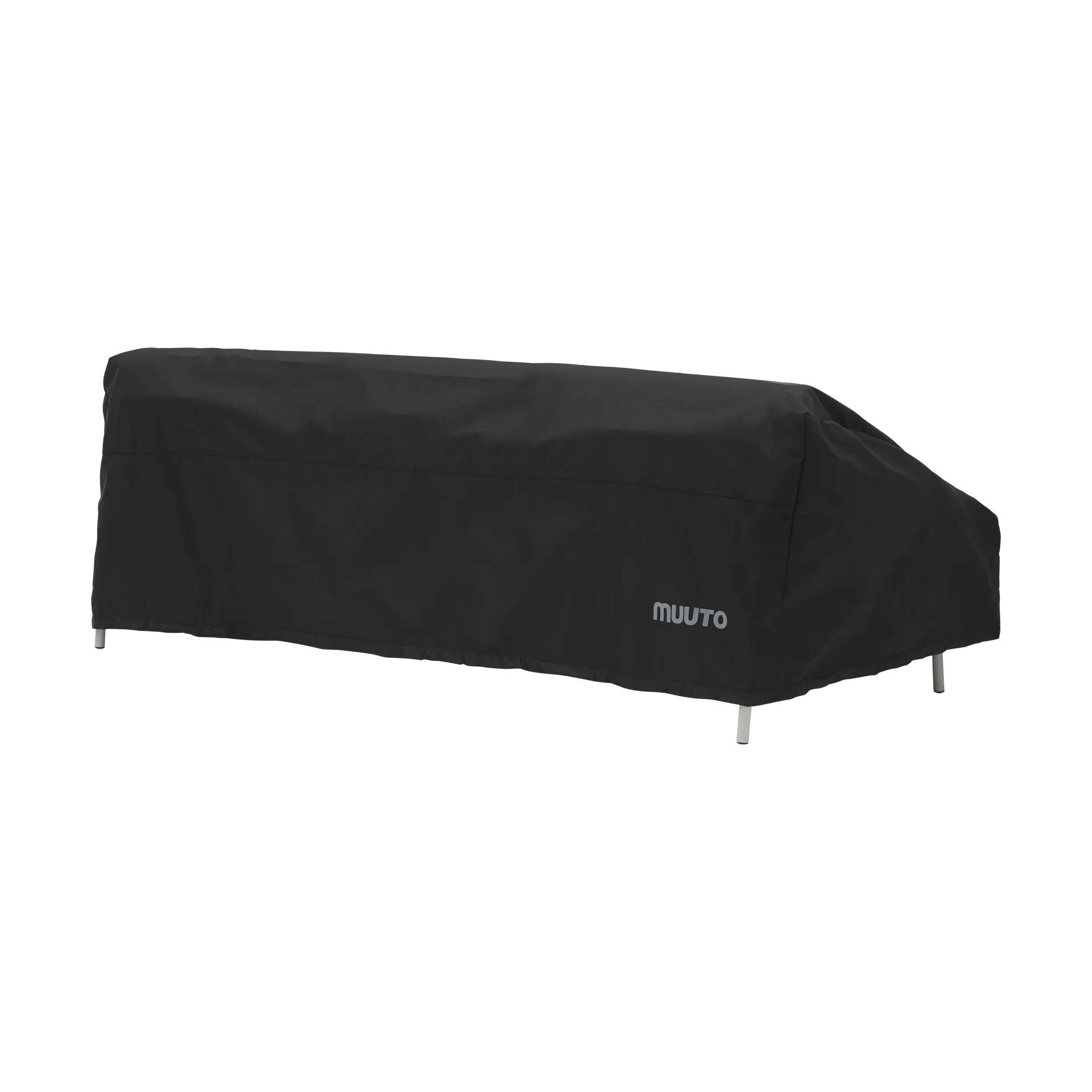 Settle Outdoor 三人沙发保护罩, 黑色 Muuto
