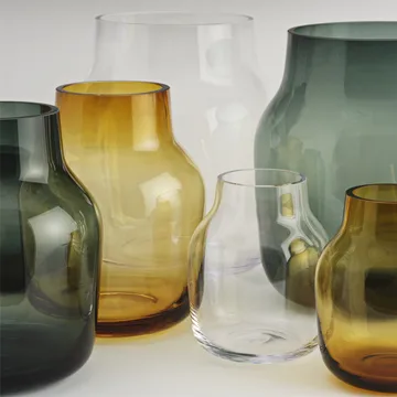Silent 花瓶 Ø11cm - 焦橙色 - Muuto