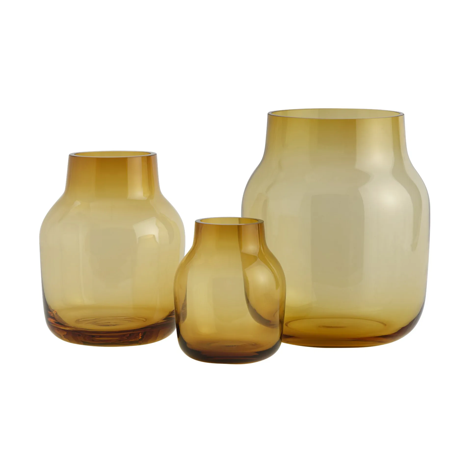 Silent 花瓶 Ø11cm, 焦橙色 Muuto