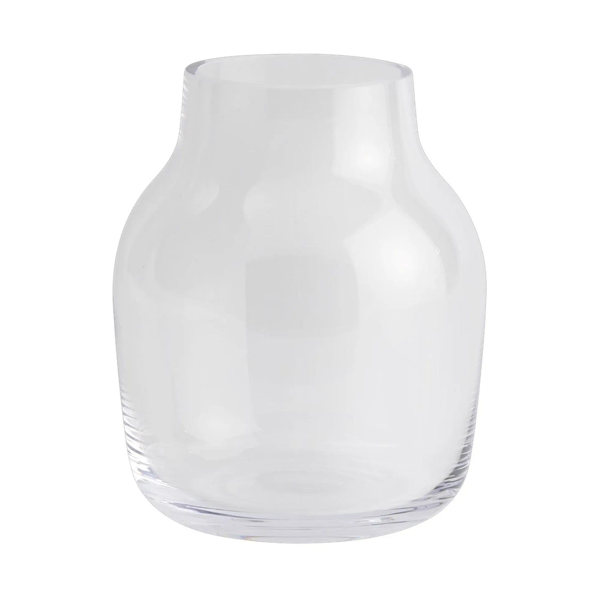 Silent 花瓶 Ø11cm, 透明色 Muuto